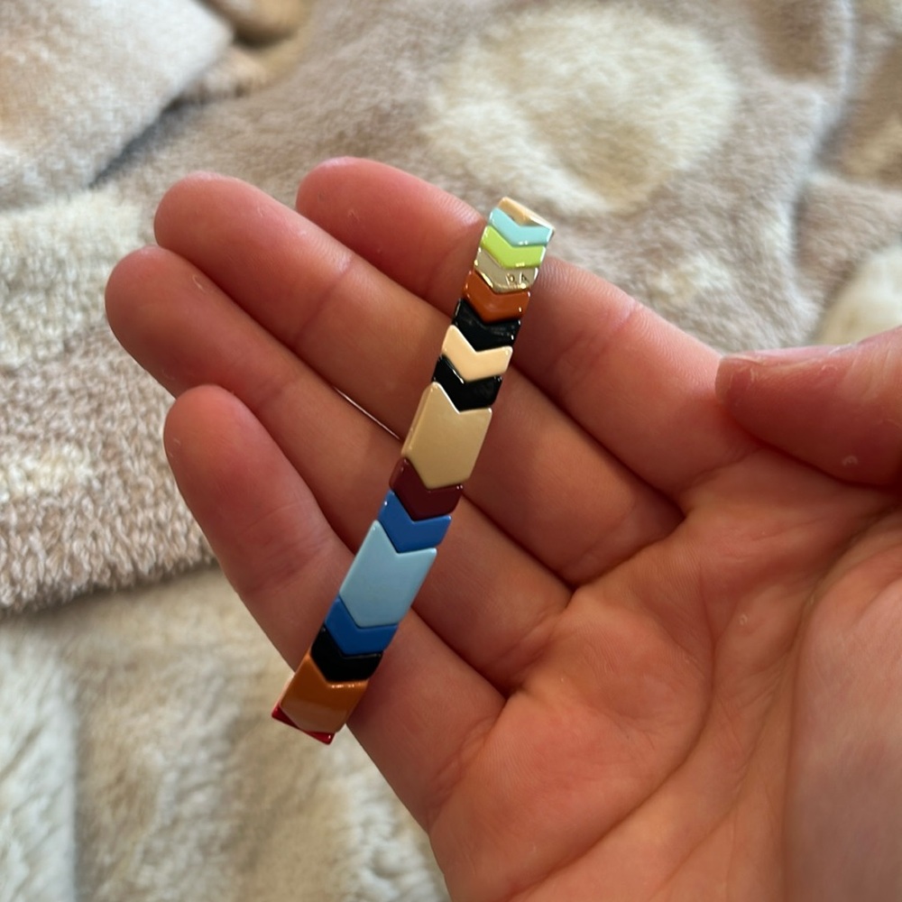 roxanne assoulin chevron bracelet